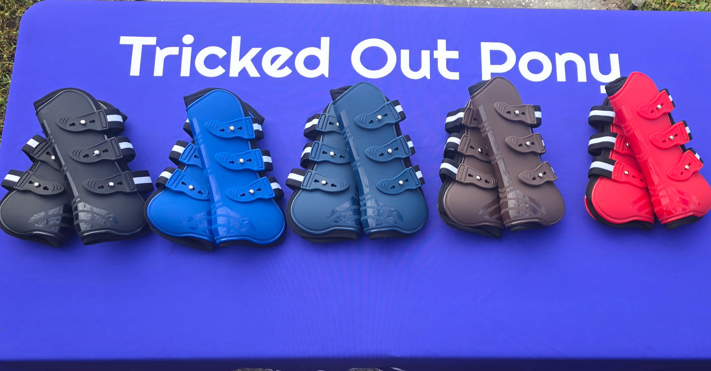 Triple strap flexi boots