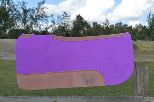 PURPLE SADDLE PAD