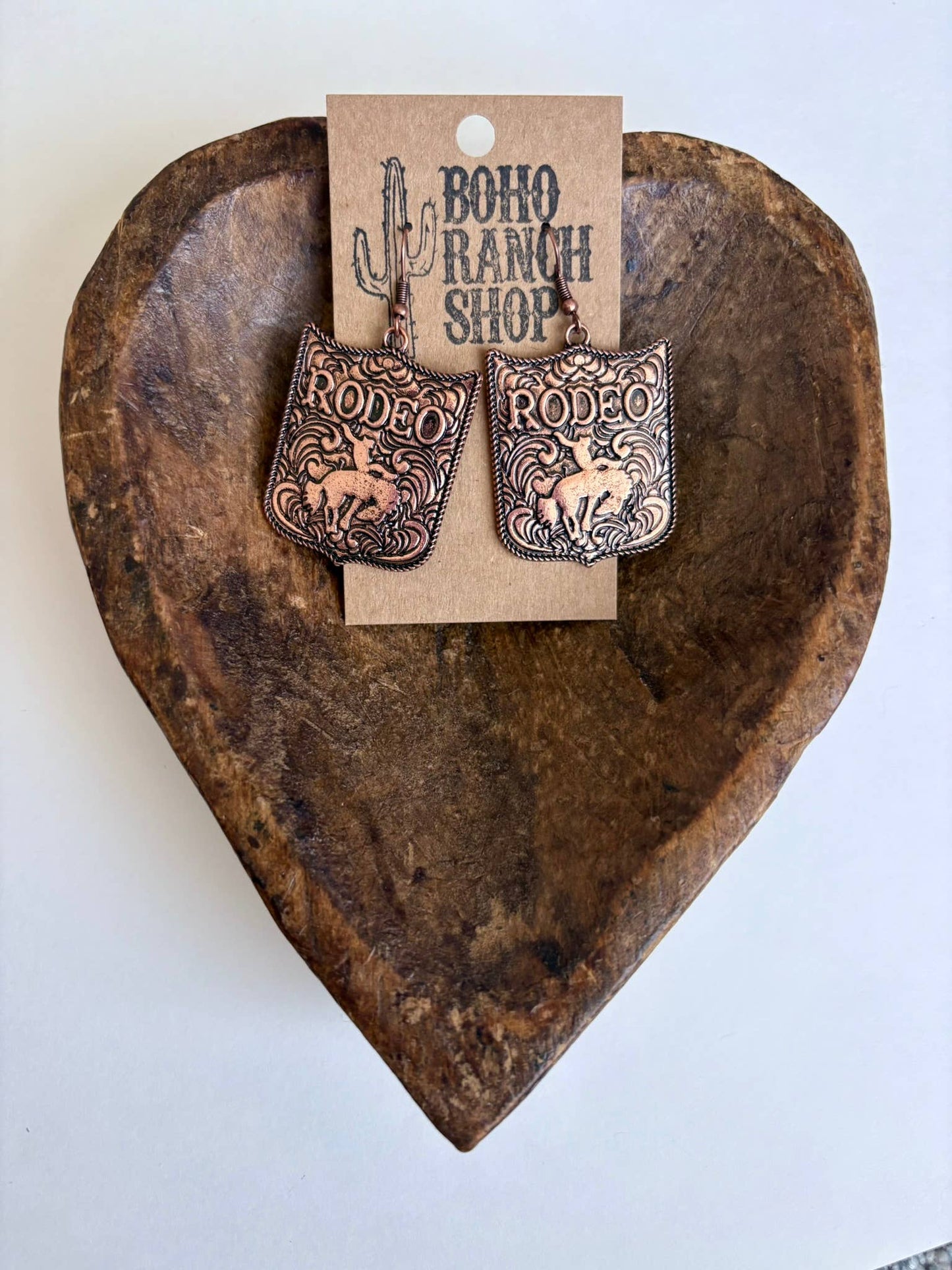 Western RODEO Pendant Dangle Earrings