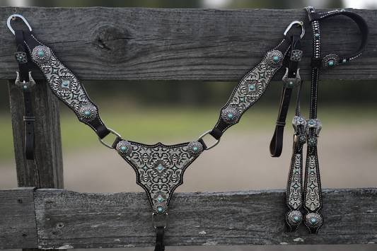 Grey and Turquoise Classic
