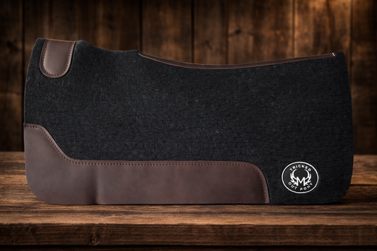 Black Saddle Pad