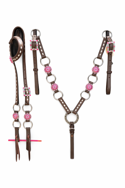 Hot Pink Concho Set