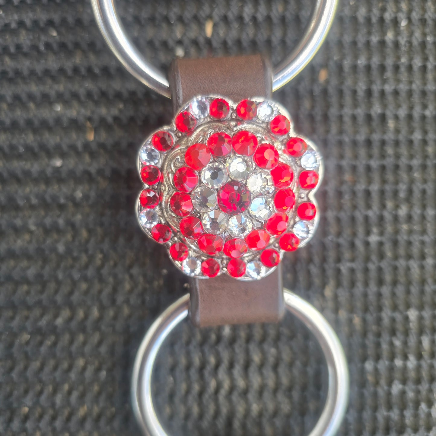 Red Bling Concho Set