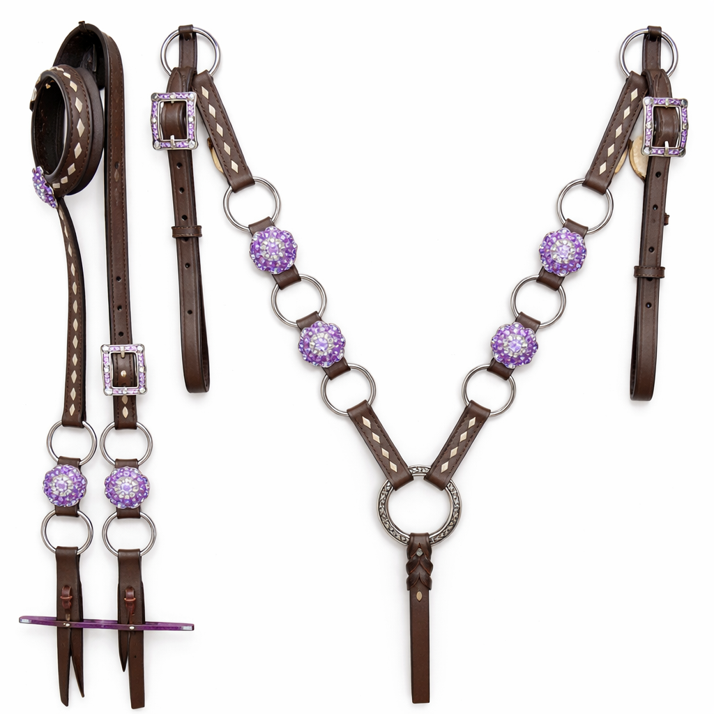 Lavender Concho Set
